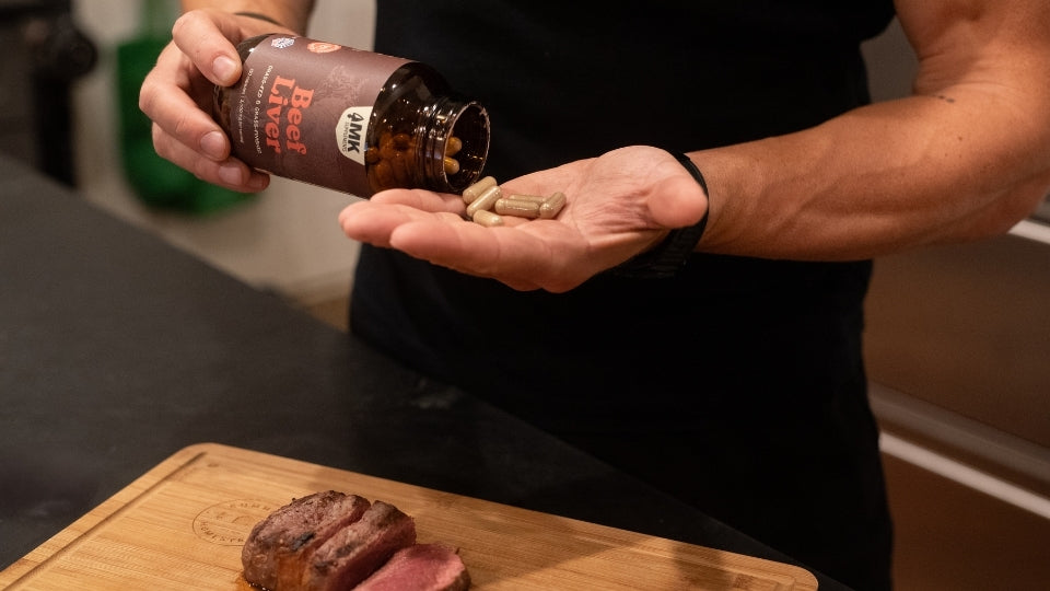 When is the best time to take beef organ supplements?