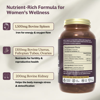 Female Vitality Ingredients