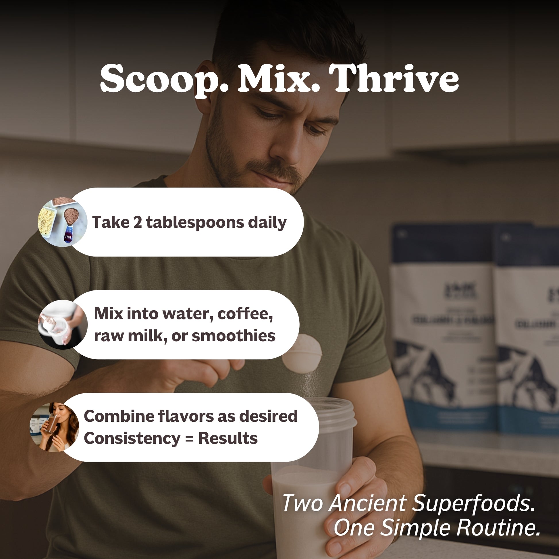 MK Supplements Collagen & Colostrum How to Use