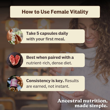How to use Female Vitality