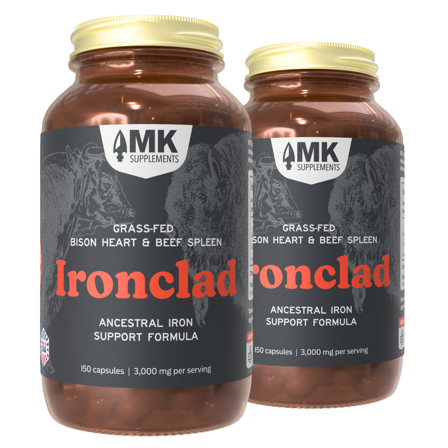 Ironclad (Bison Heart & Beef Spleen)