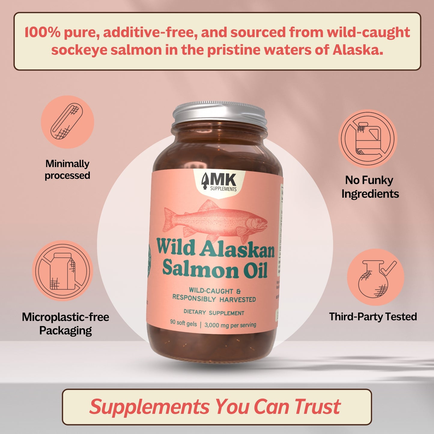 Wild Alaskan Salmon Oil