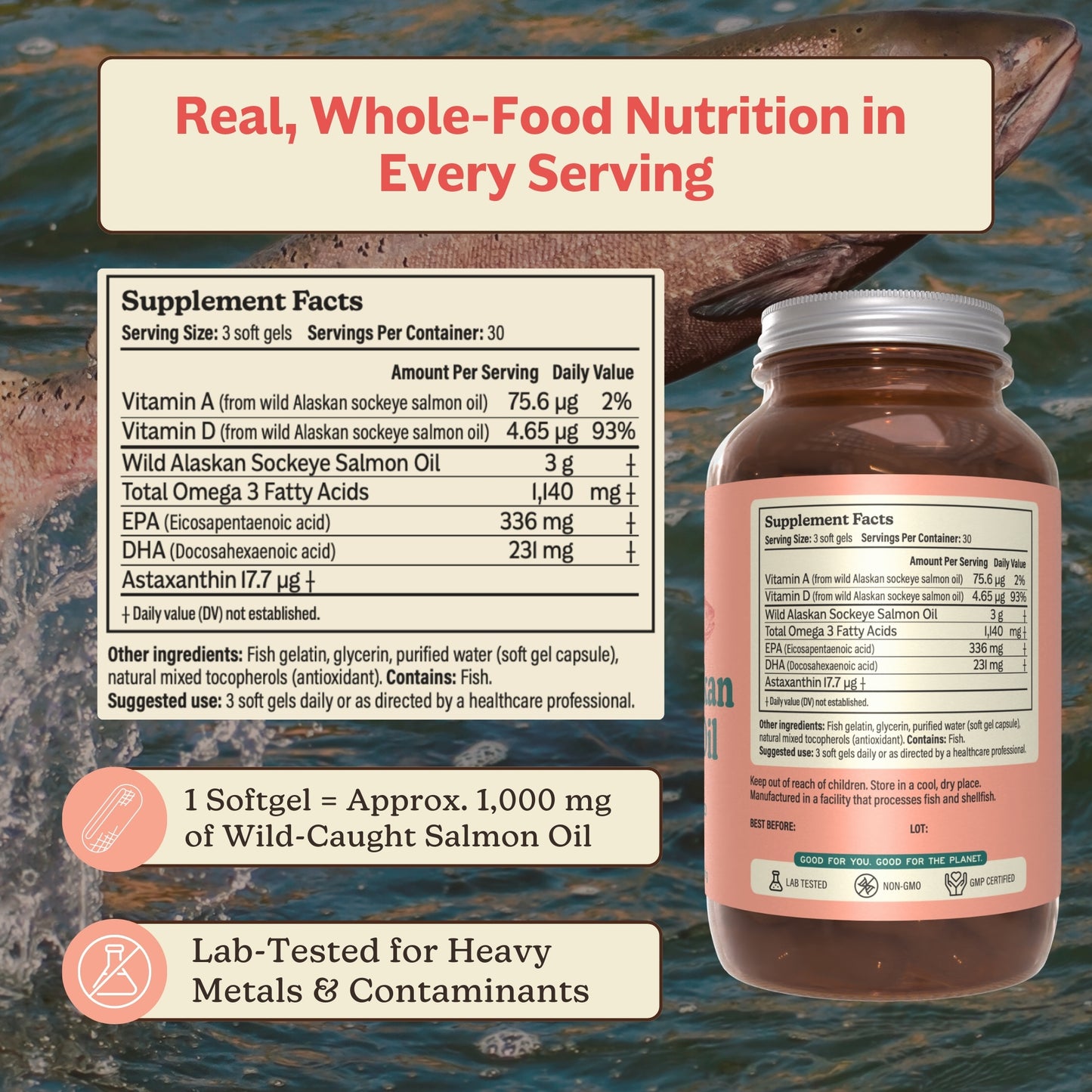 Wild Alaskan Salmon Oil