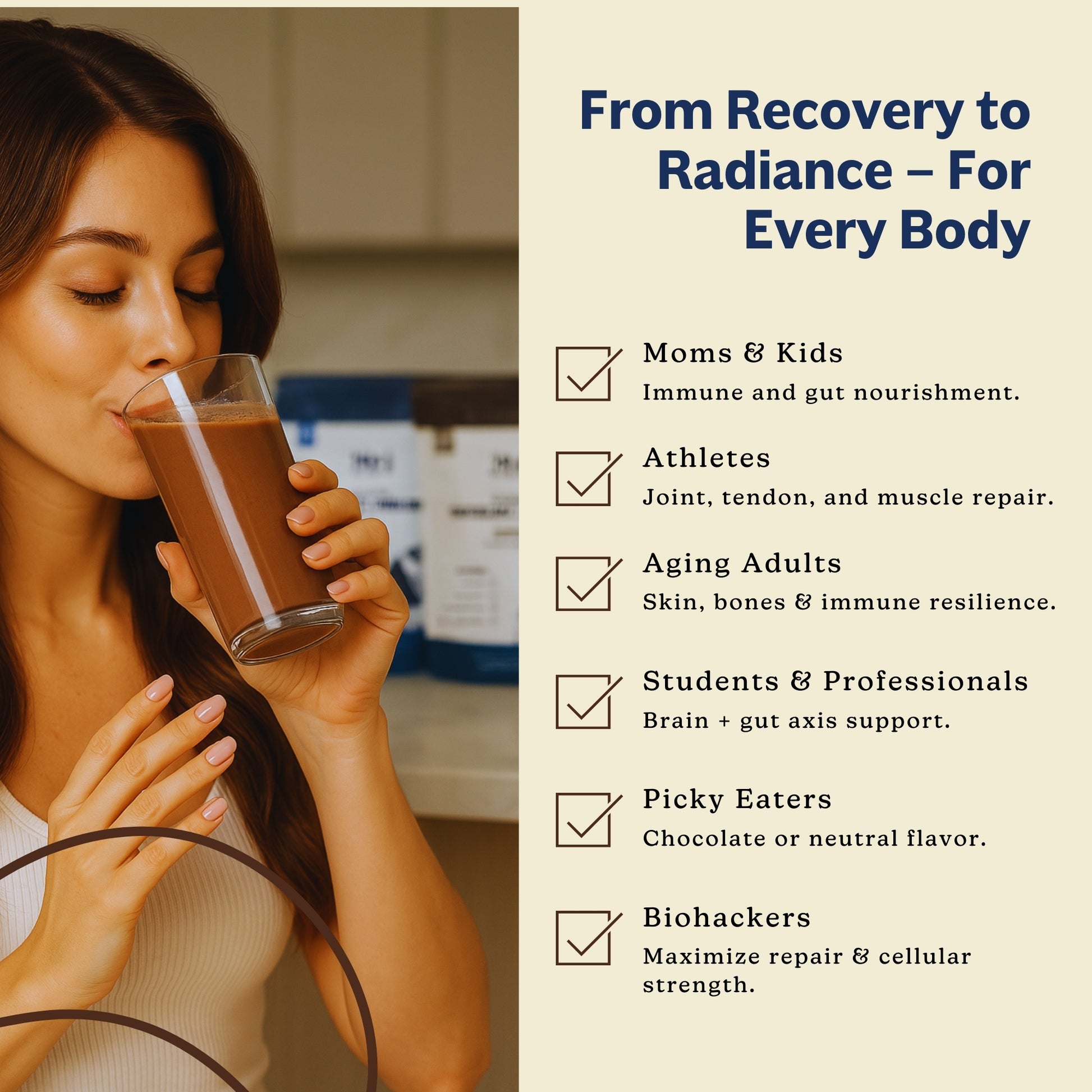 MK Supplements Collagen & Colostrum Who it's for